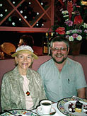 С Клэр Берри, лето 2006 г.